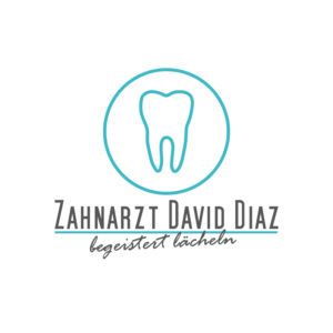 Zahnarzt David Diaz Logo Design Grafik