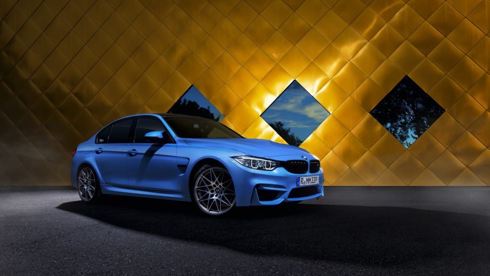 BMW M3 Competition lappersdorf aurelium gold blau Fotograf Regensburg